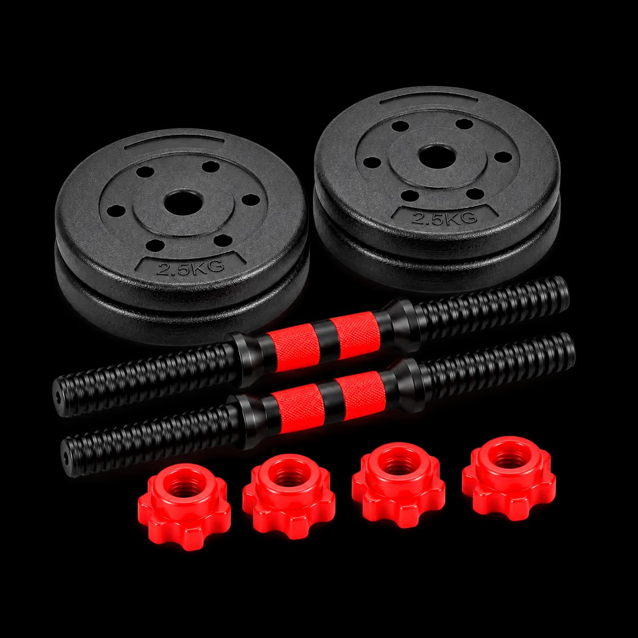 Kit mancuernas 10 kg | 4 discos