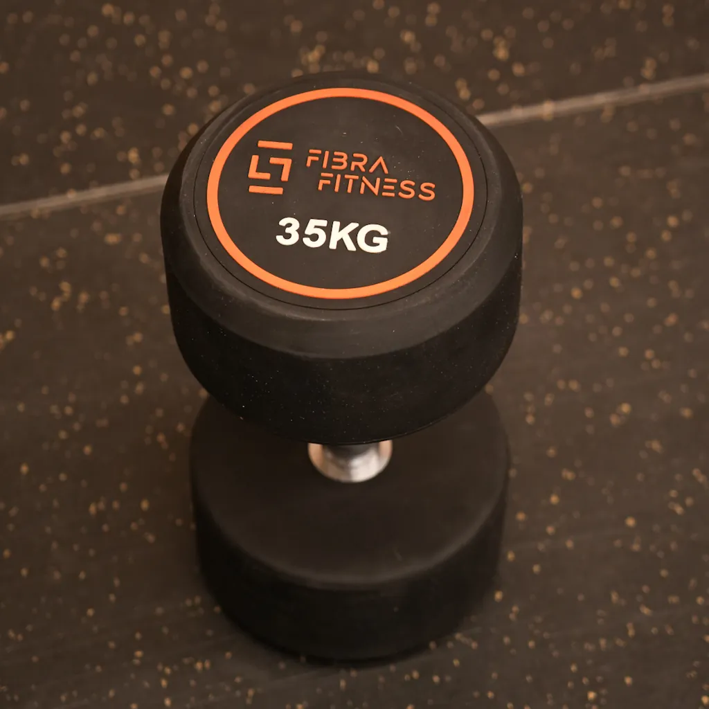 Mancuerna engomada 35 kg